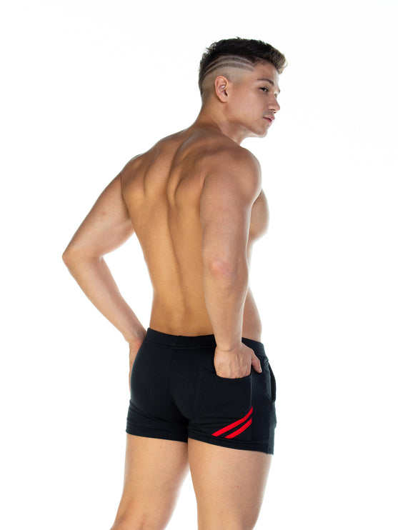 Gigo Forever 3" short black/red