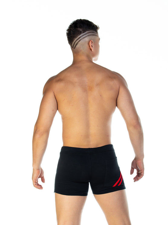 Gigo Forever 3" short black/red