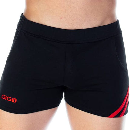 Gigo Forever 3" short black/red