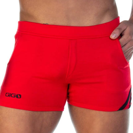 Gigo Forever 3" short red