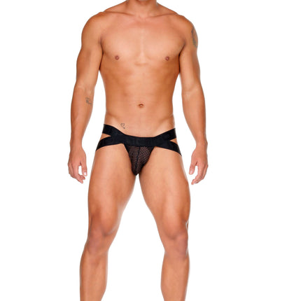 Gigo Morocco jockstrap mesh black