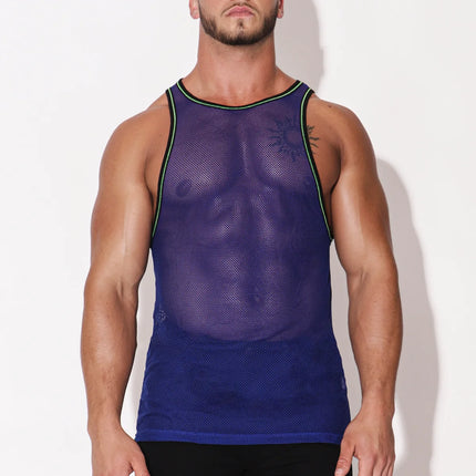 JJ Malibu Noticed tank mesh blue