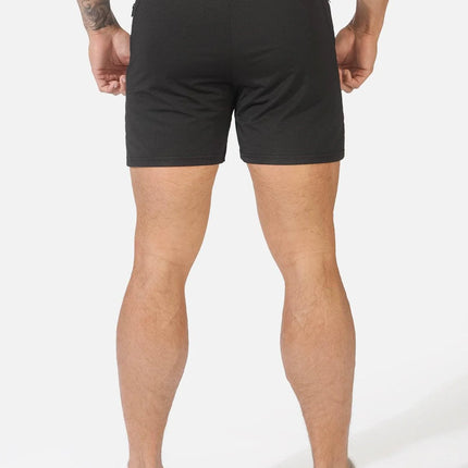 Jed North Agile 4" gym short w/zipper pockets black