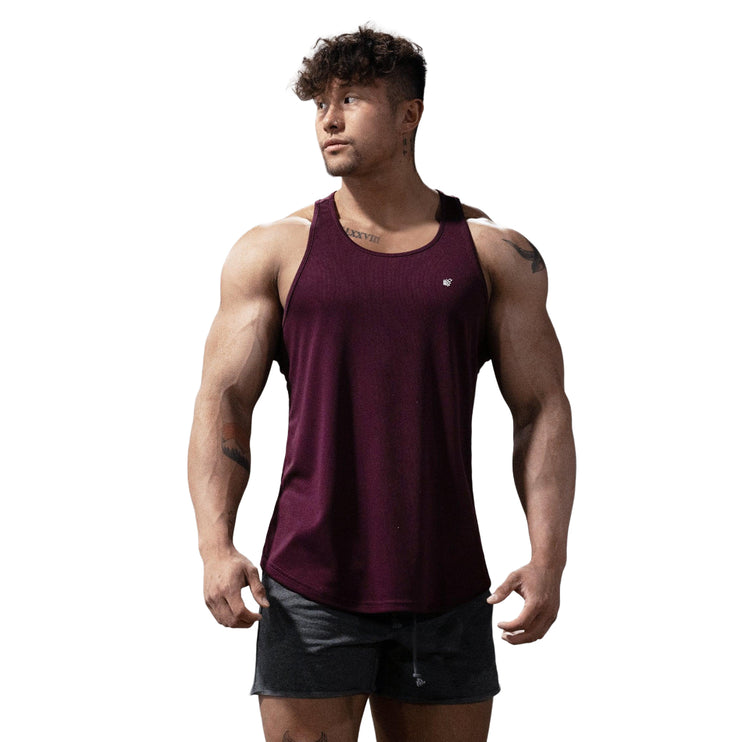 Jed North Microfiber Dri-fit tank dark purple