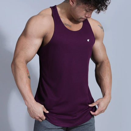 Jed North Microfiber Dri-fit tank dark purple