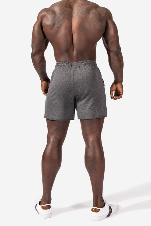 Jed North Motion 5" sweat short grey