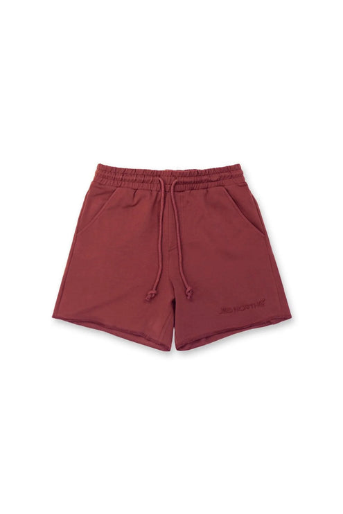 Jed North Motion 5" sweat short maroon