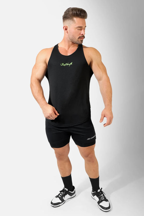 Jed North Microfiber Dri-fit tank black