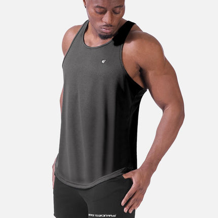 Jed North Microfiber Dri-fit tank dark grey