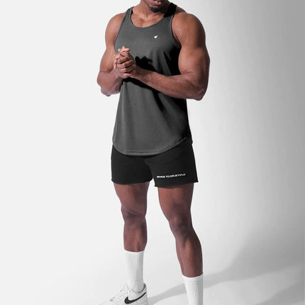 Jed North Microfiber Dri-fit tank dark grey