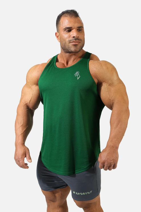 Jed North Microfiber Dri-fit tank green