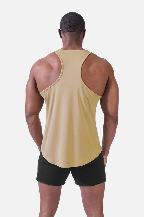 Jed North Microfiber Dri-fit tank khaki beige