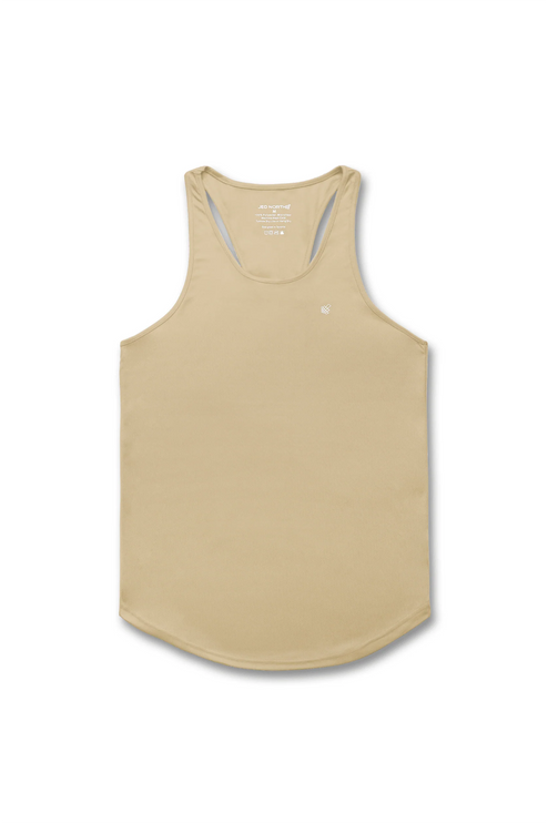 Jed North Microfiber Dri-fit tank khaki beige