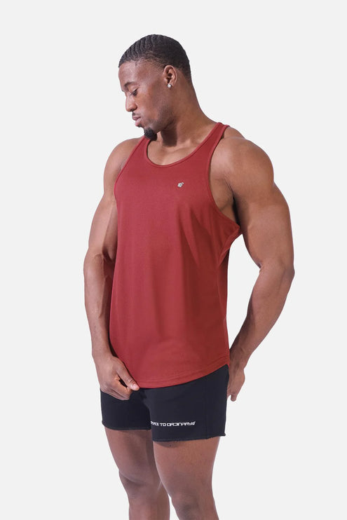 Jed North Microfiber Dri-fit tank maroon