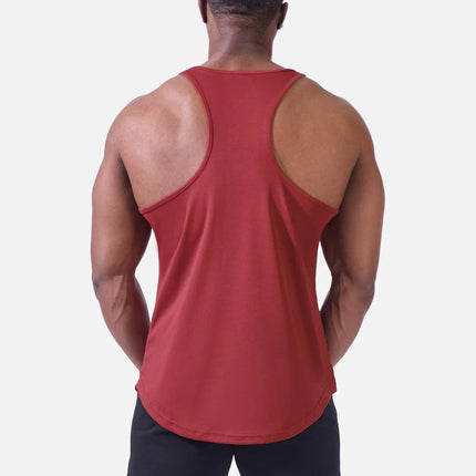 Jed North Microfiber Dri-fit tank maroon