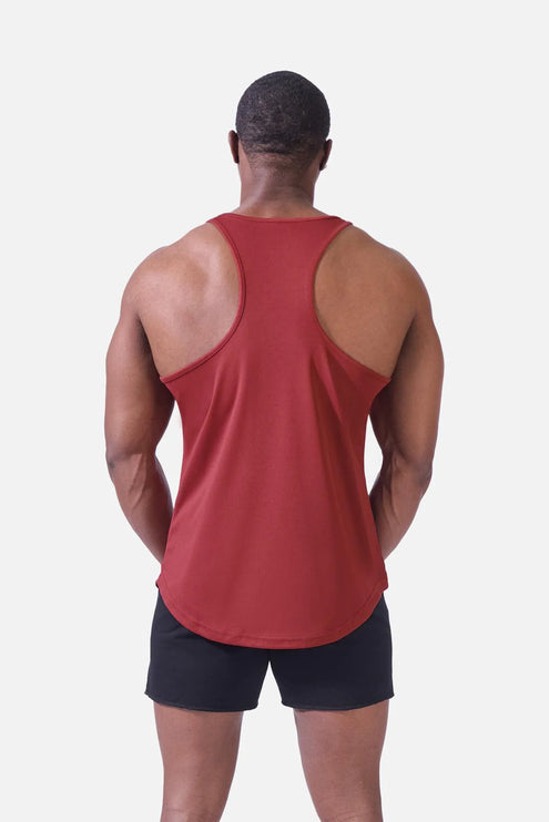 Jed North Microfiber Dri-fit tank maroon