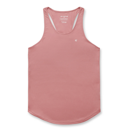 Jed North Microfiber Dri-fit tank salmon pink