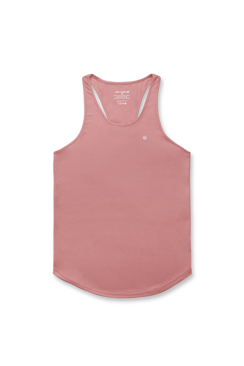 Jed North Microfiber Dri-fit tank salmon pink