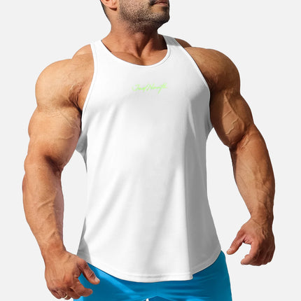 Jed North Microfiber Dri-fit tank white