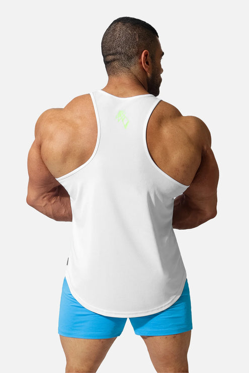 Jed North Microfiber Dri-fit tank white