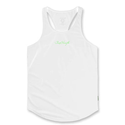 Jed North Microfiber Dri-fit tank white