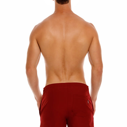 JOR Brixton 4" swim short wine