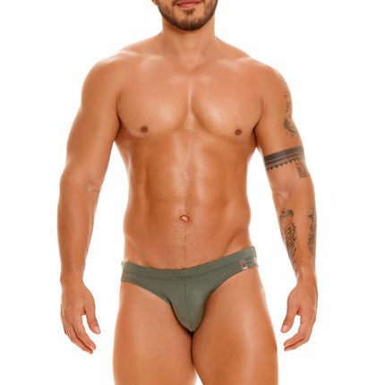 JOR Capri swim bikini brief green