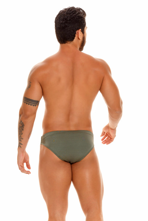 JOR Capri swim bikini brief green