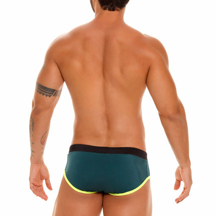 JOR Maui swim brief green