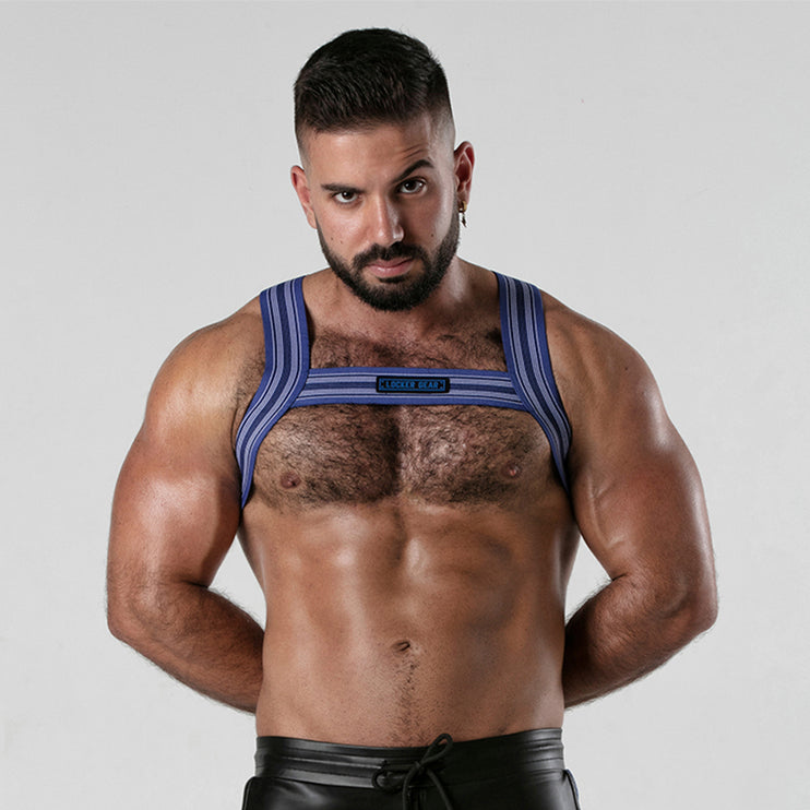 Locker Gear LK0744 elastic harness blue