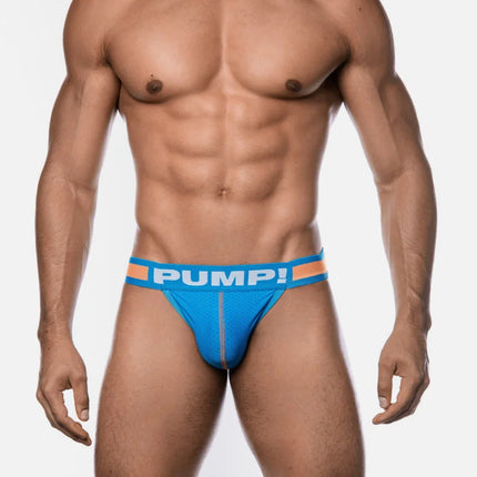 PUMP Cruise mesh jockstrap blue