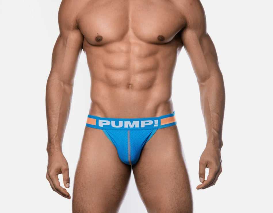 PUMP! Cruise mesh jockstrap blue