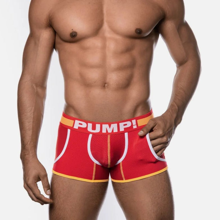 PUMP Flash Jogger mesh boxer red