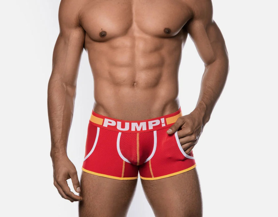 PUMP Flash Jogger mesh boxer red