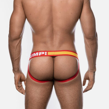 PUMP Flash mesh jockstrap red