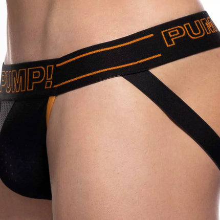 PUMP! NightLight mesh jockstrap black