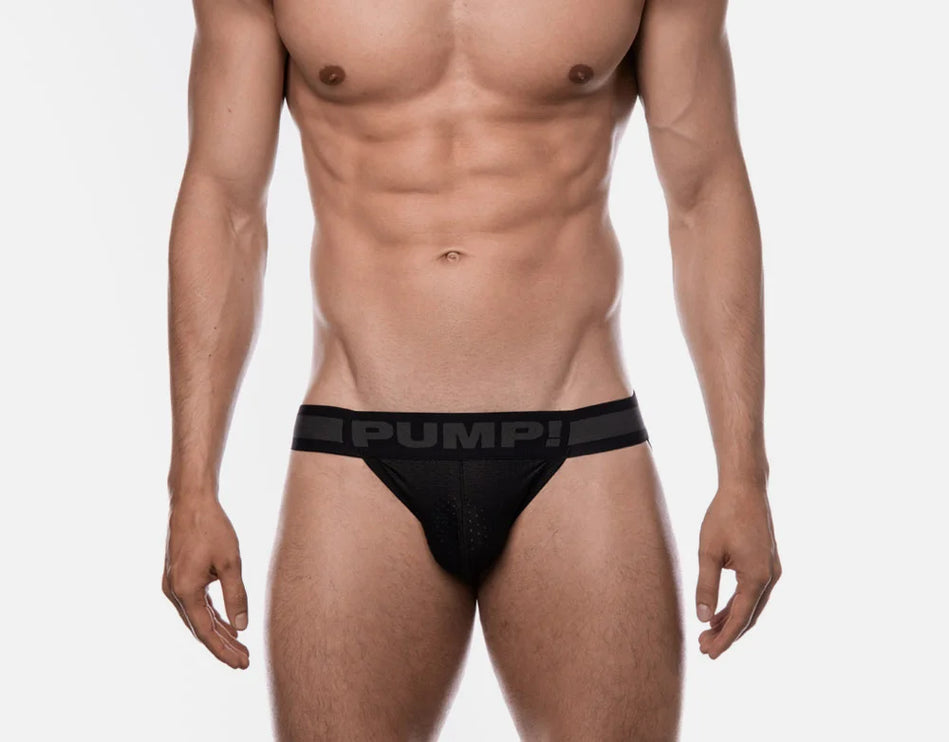 PUMP! Ninja mesh jockstrap black