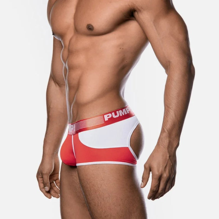 PUMP Access mesh jockboxer red