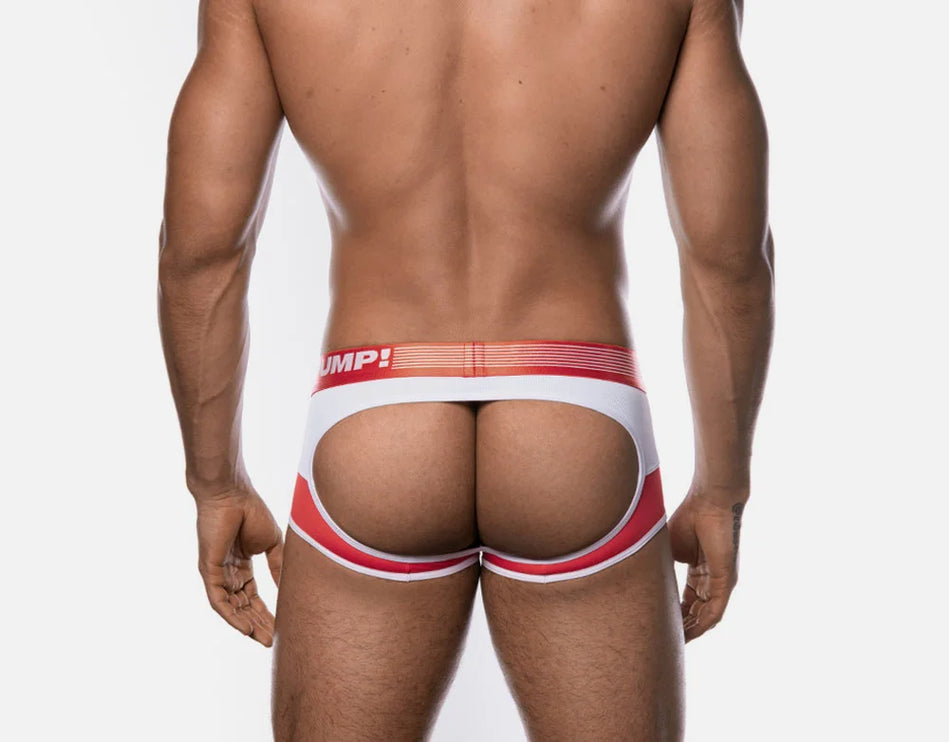 PUMP Access mesh jockboxer red