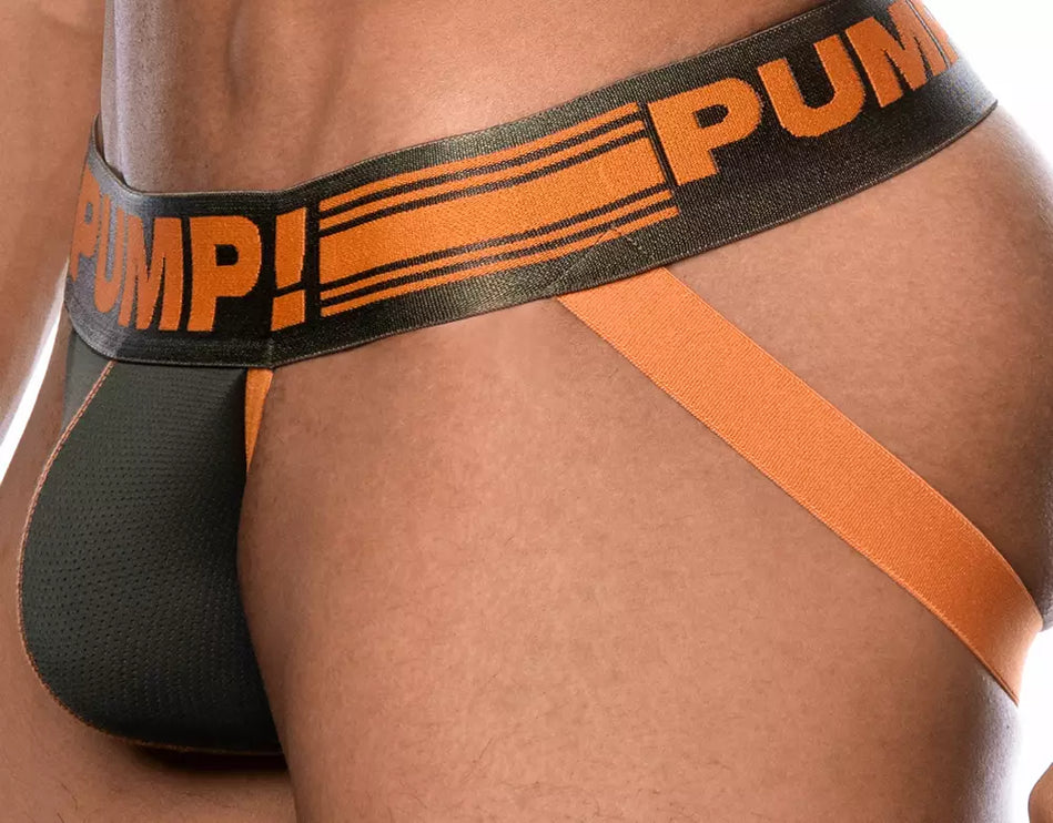 PUMP Squad jockstrap army green