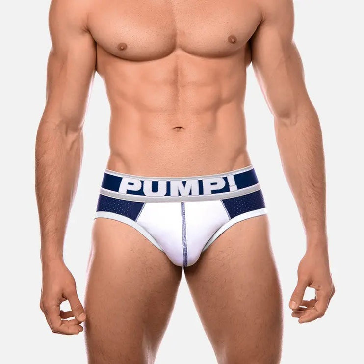 PUMP! Touchdown Thunder mesh brief navy