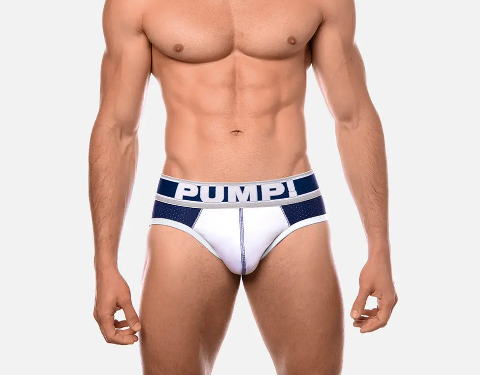 PUMP! Touchdown Thunder mesh brief navy