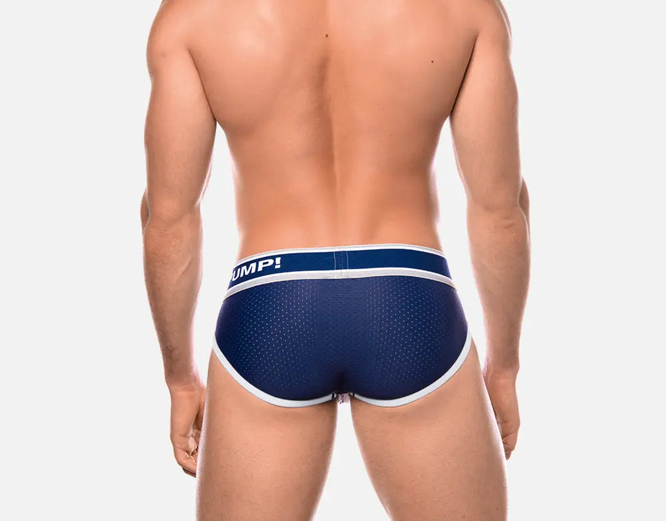 PUMP! Touchdown Thunder mesh brief navy