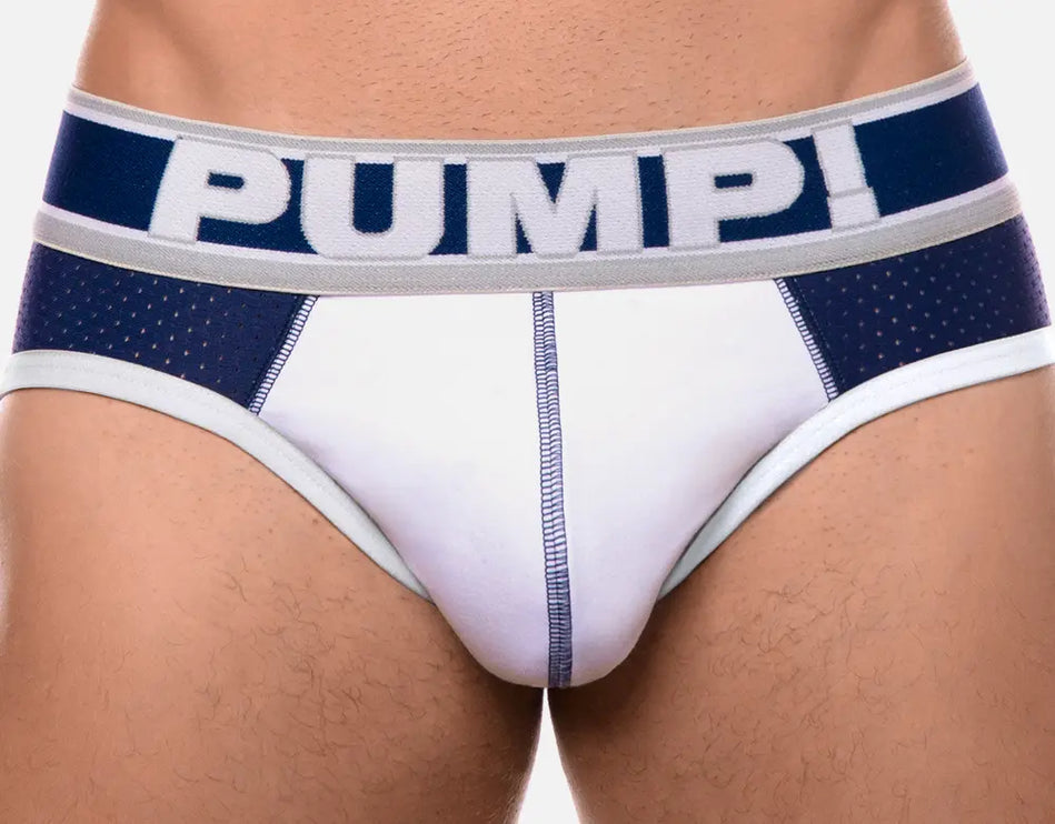 PUMP! Touchdown Thunder mesh brief navy