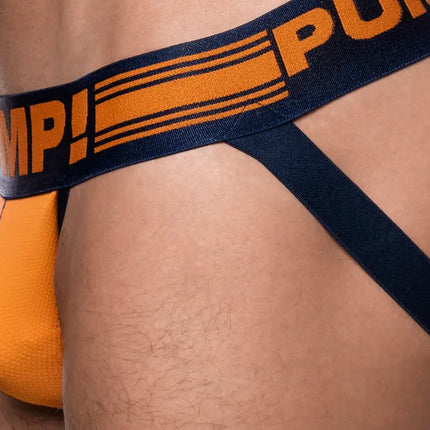 PUMP! Varsity jockstrap mesh orange