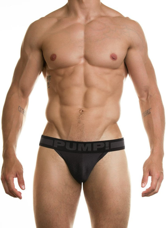 PUMP! Ninja mesh jockstrap black