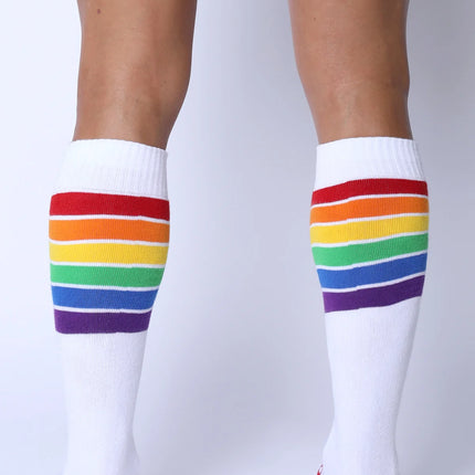 Timoteo Pride socks white