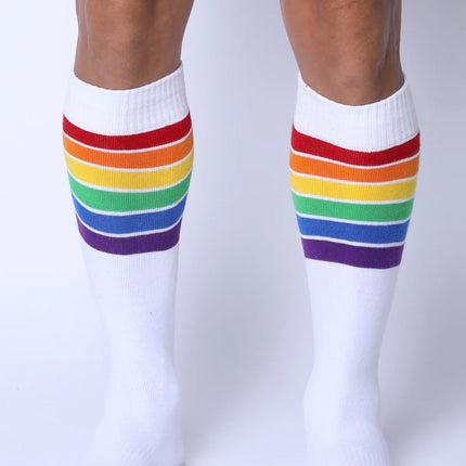 Timoteo Pride socks white