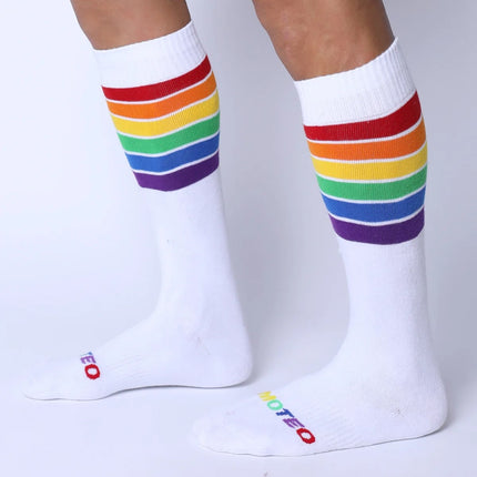 Timoteo Pride socks white