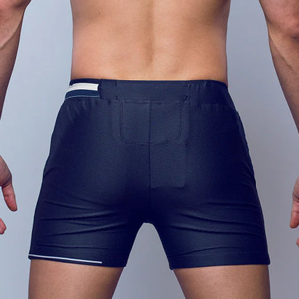 Supawear Full Lined 4" mesh short black onyx